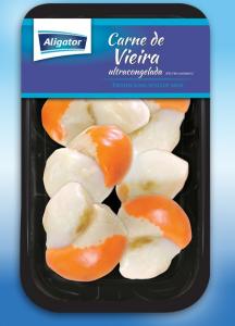 KING SCALLOP MEAT ROE ON